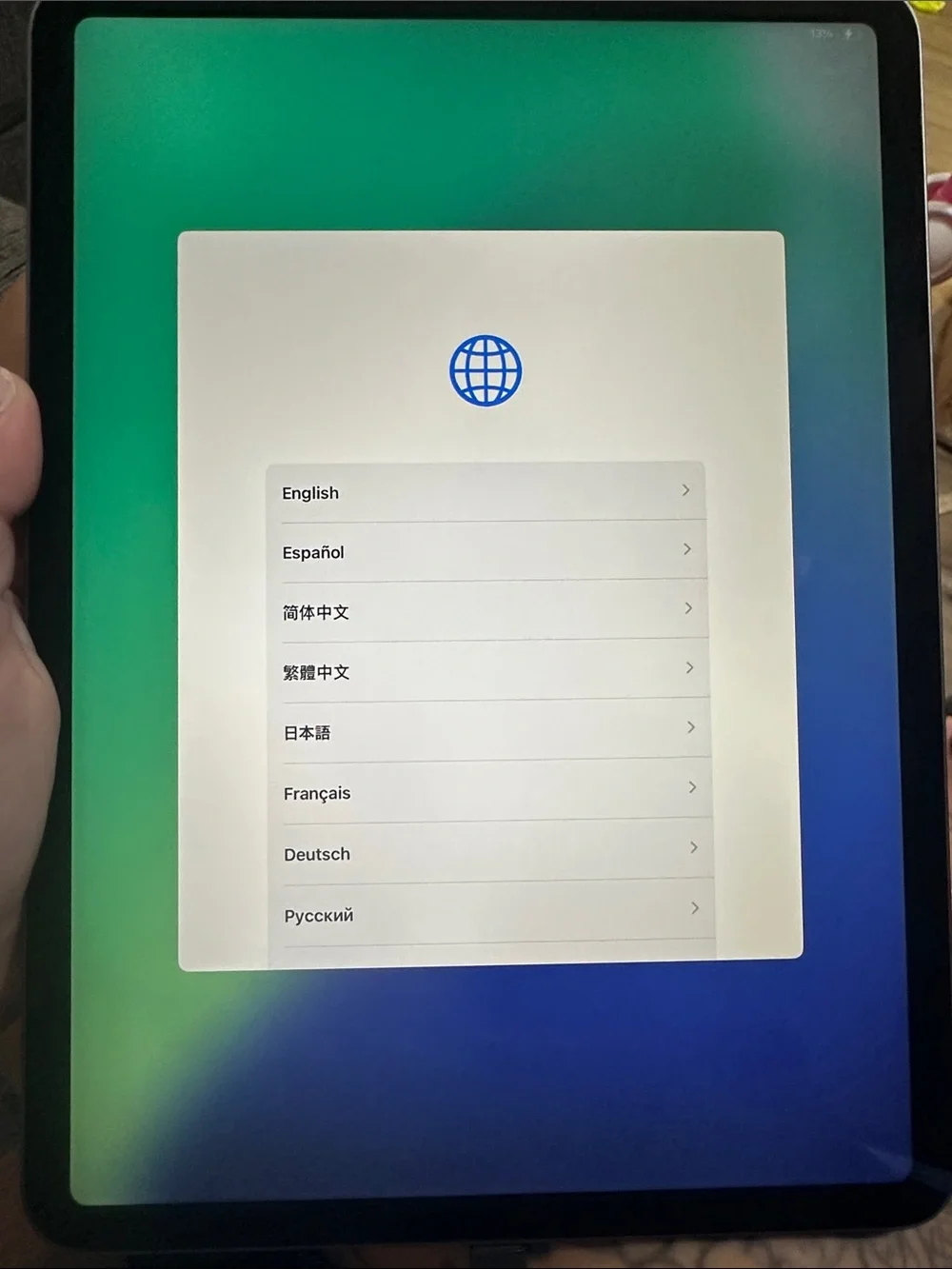 Apple iPad black iPad Pro 11in second gen with apple case. - works but peeling